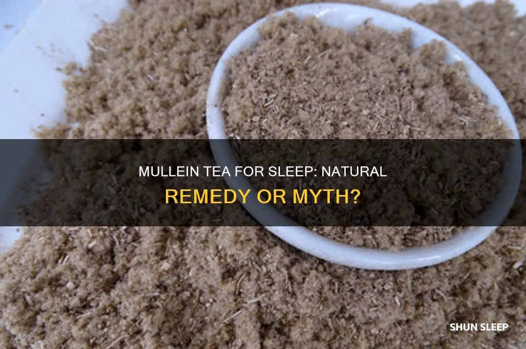 will mullein tea help with sleep