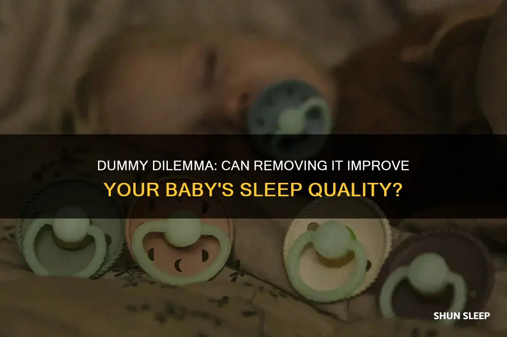 will my baby sleep better without a dummy
