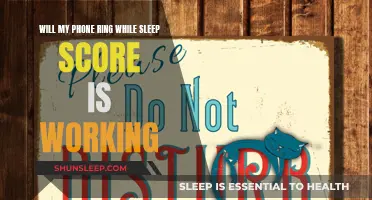 Phone Calls and Sleep Scores: Compatible or Not?