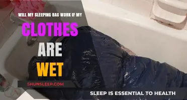 Wet Clothes: Will My Sleeping Bag Keep Me Warm?