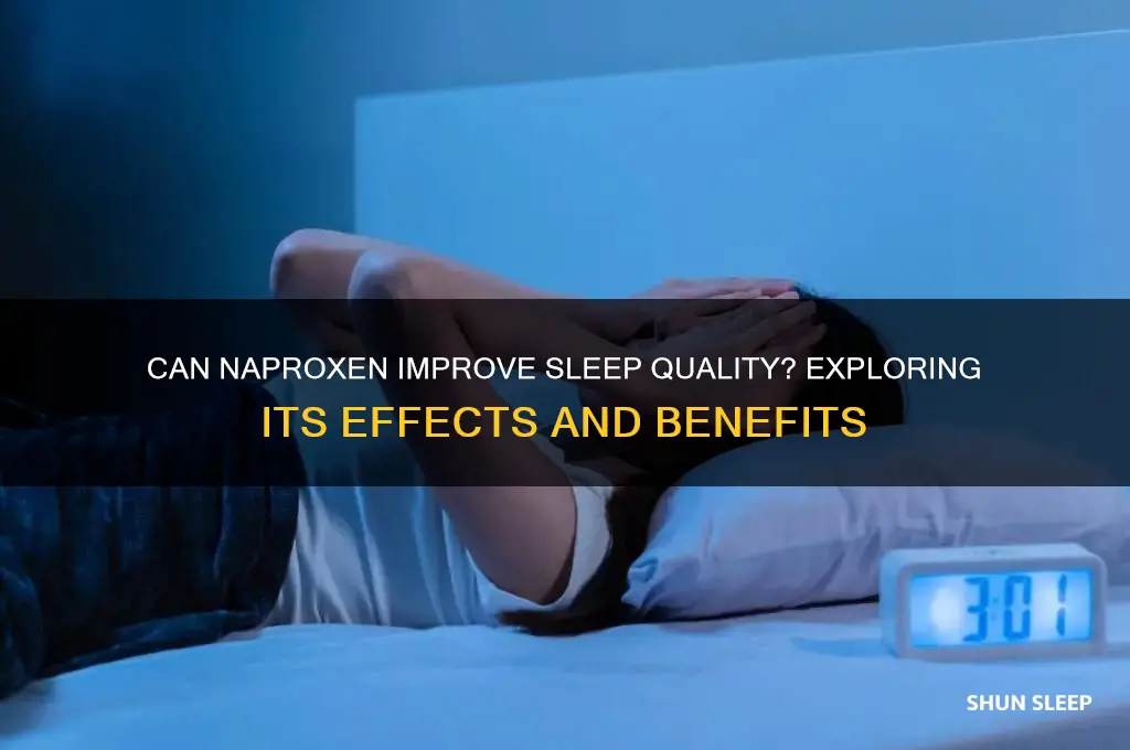 will naproxen help me sleep