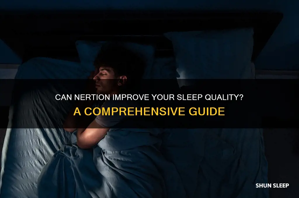 will nertion help me sleep