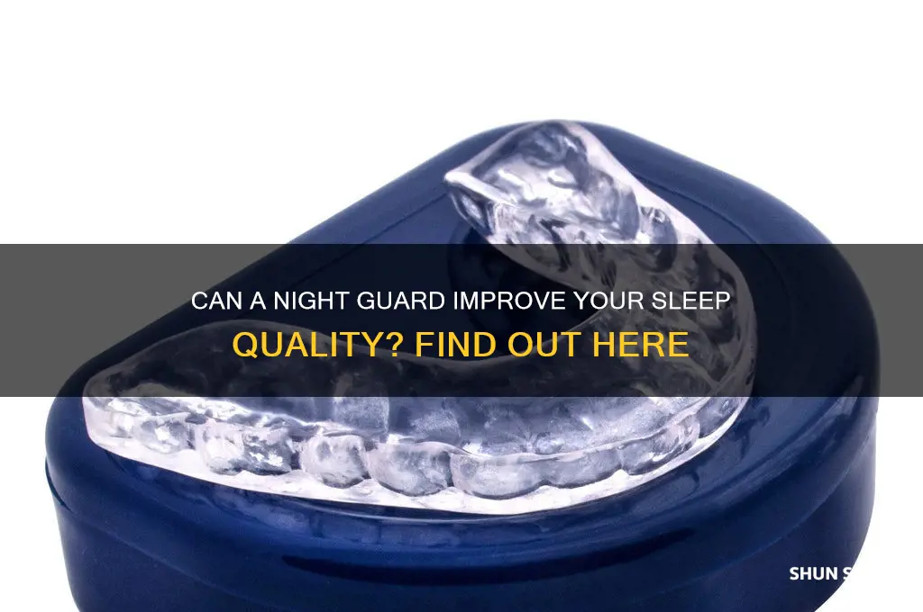 will night guard help me sleep