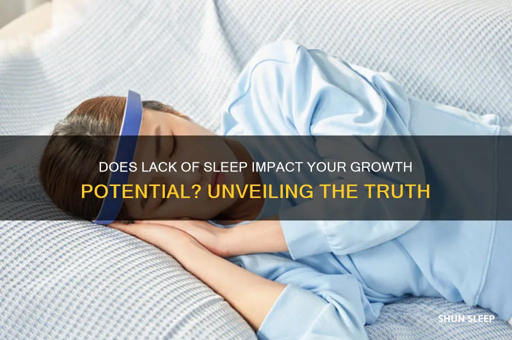 will not getting enough sleep stunt your growth