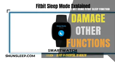 Fitbit Sleep Function: Does Inactivity Affect Other Functions?