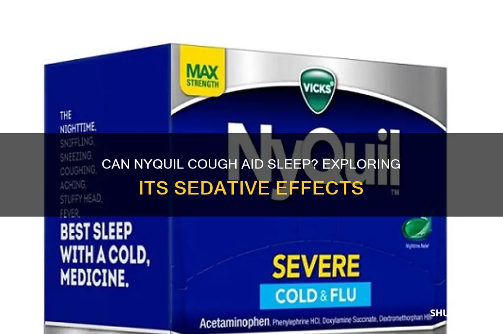 will nyquil cough help me sleep