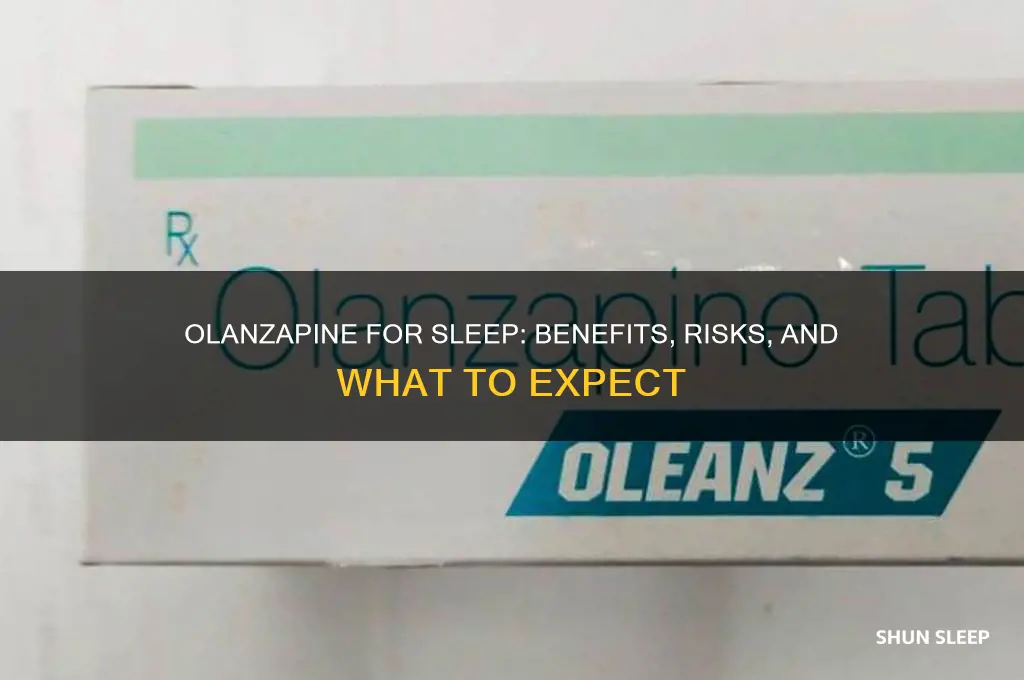 will olanzapine help me sleep
