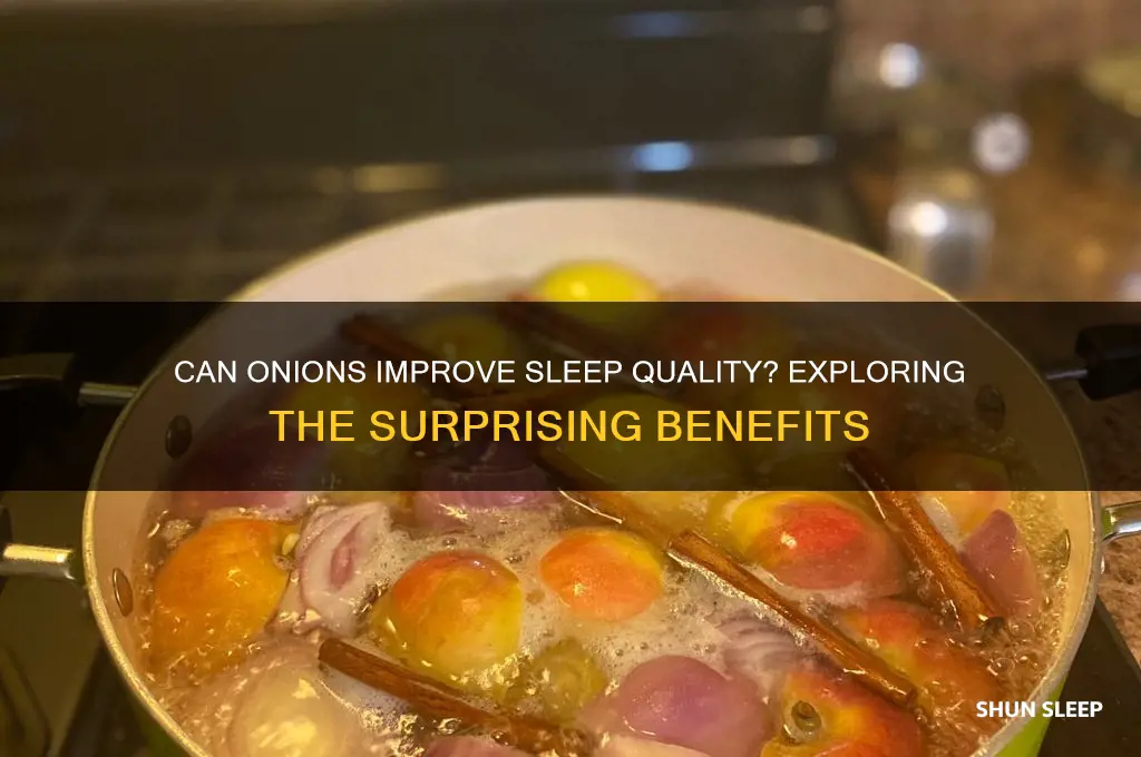 will onions help you sleep