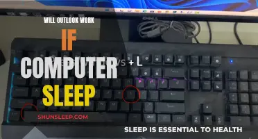 Outlook Functionality While Your Computer Sleeps