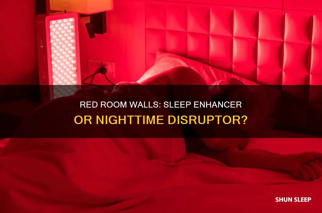 will painting your room red help you sleep