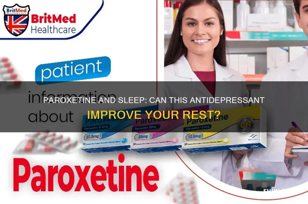 will paroxetine help me sleep