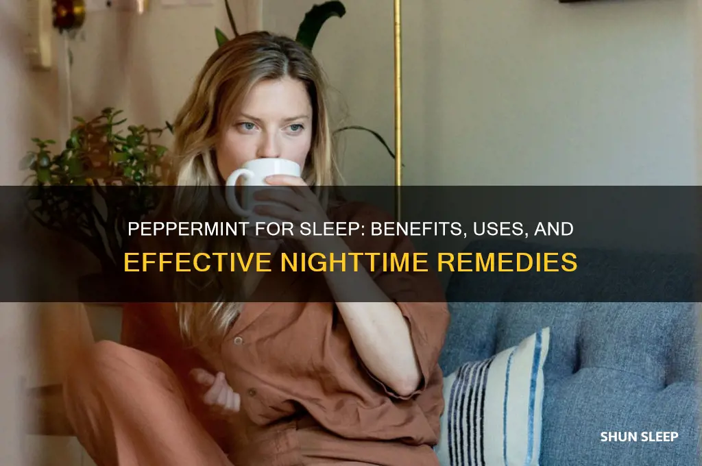 will peppermint help you sleep