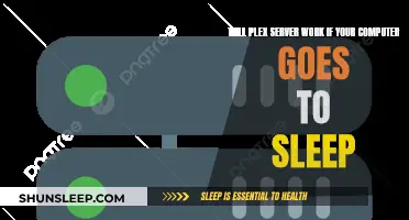 Plex Server Functionality While Your Computer Sleeps