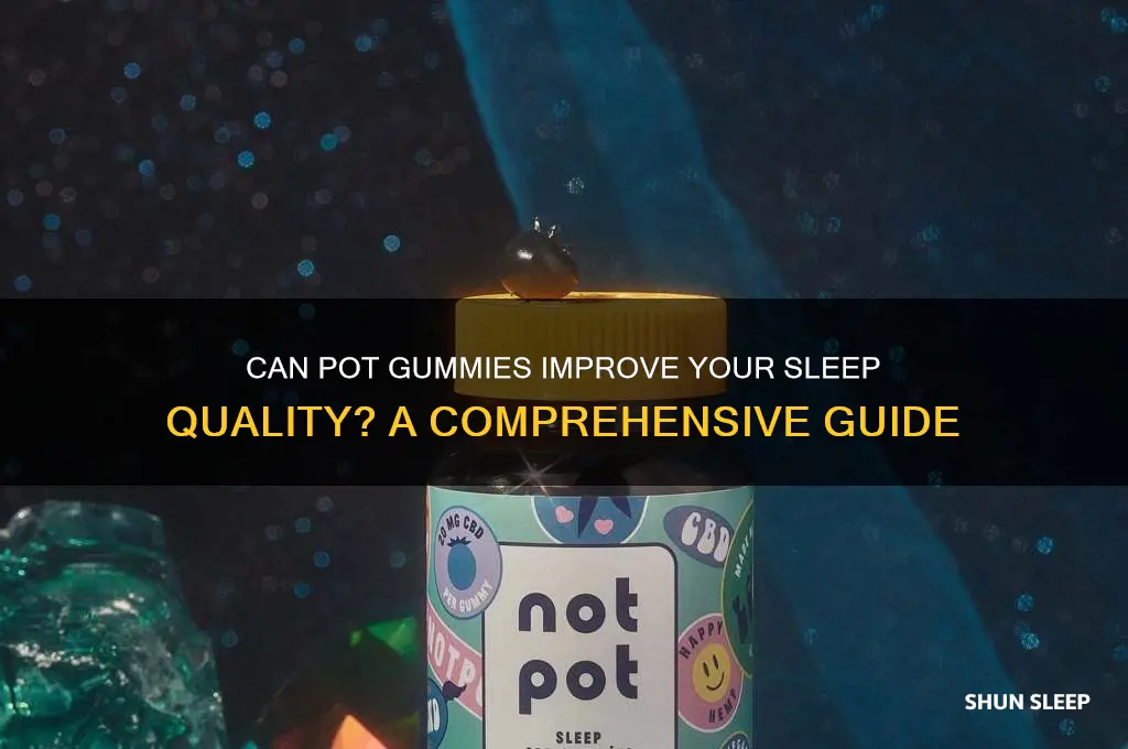 will pot gummies help you sleep