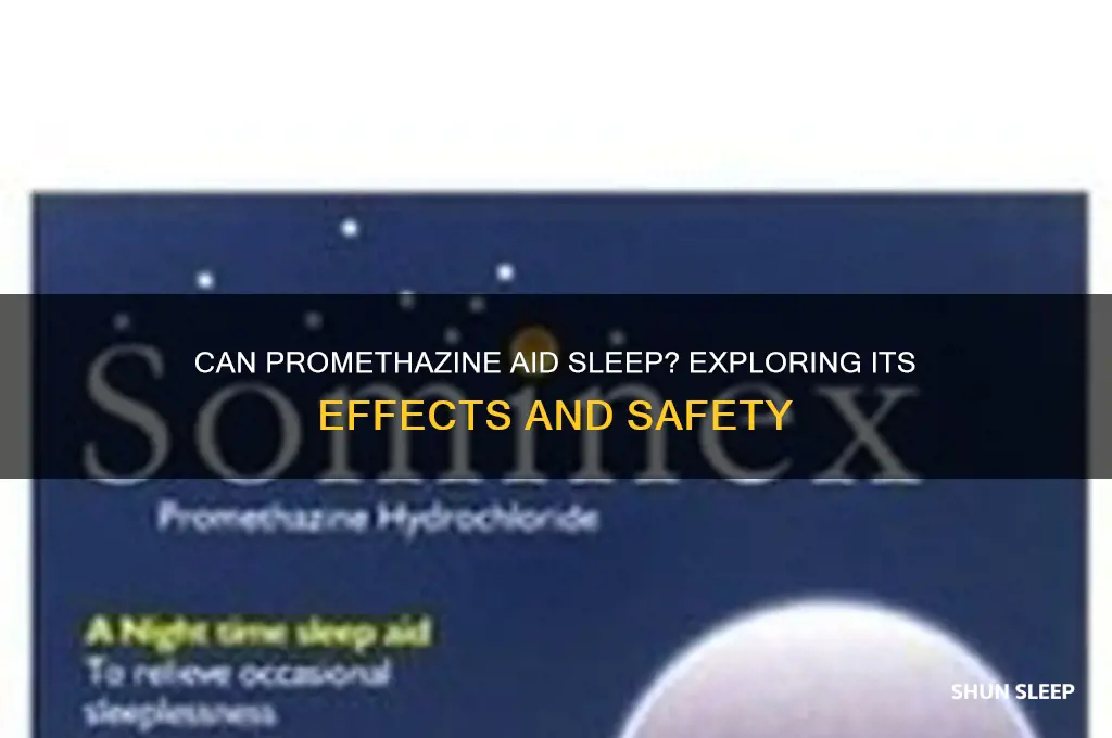 will promethazine help me sleep