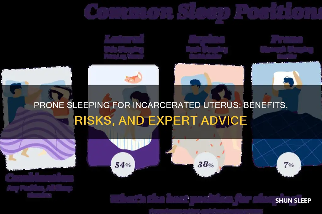 will prone sleeping help incarcerated uterus