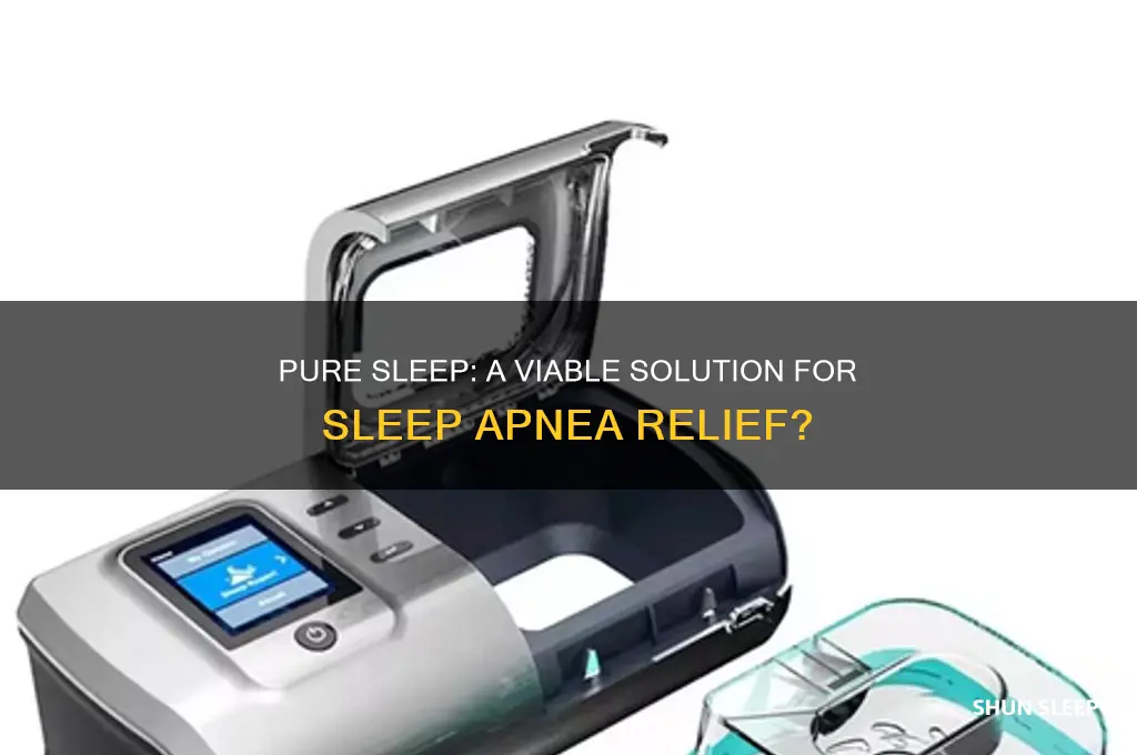 will pure sleep help sleep apnea