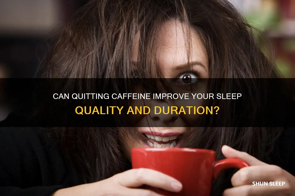 will quitting caffeine help me sleep