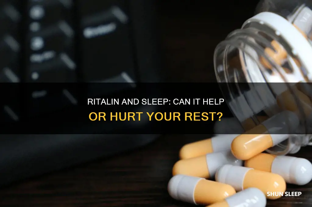 will ritalin help me sleep