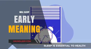 Early Sleep: A Healthy Habit to Embrace