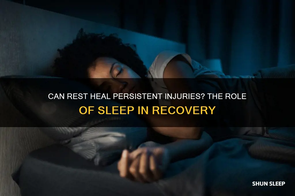 will sleep help a long going injury