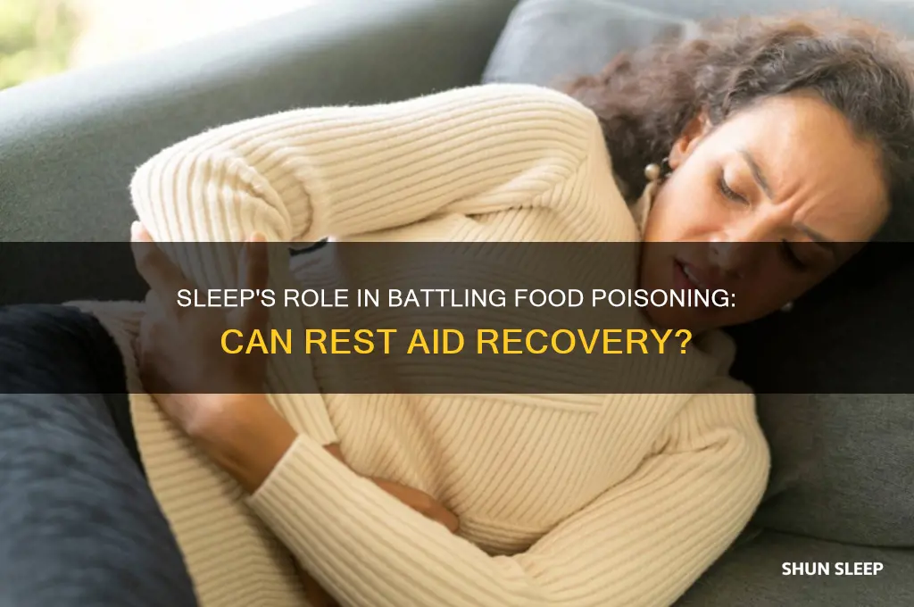 will sleep help body fight food poisoning