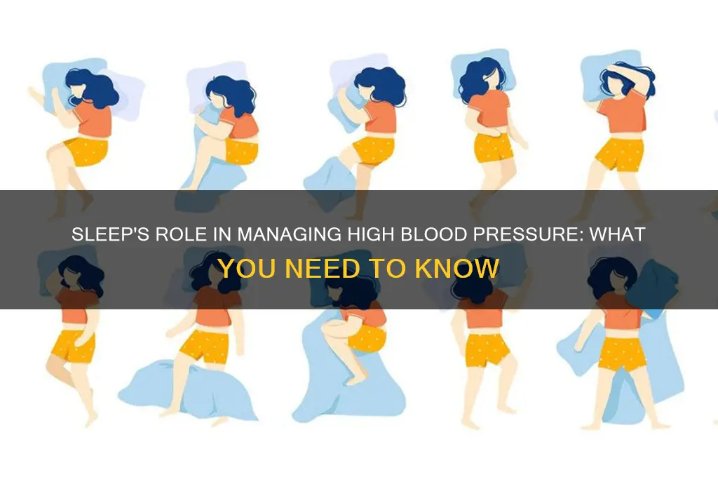 will sleep help high blood pressure