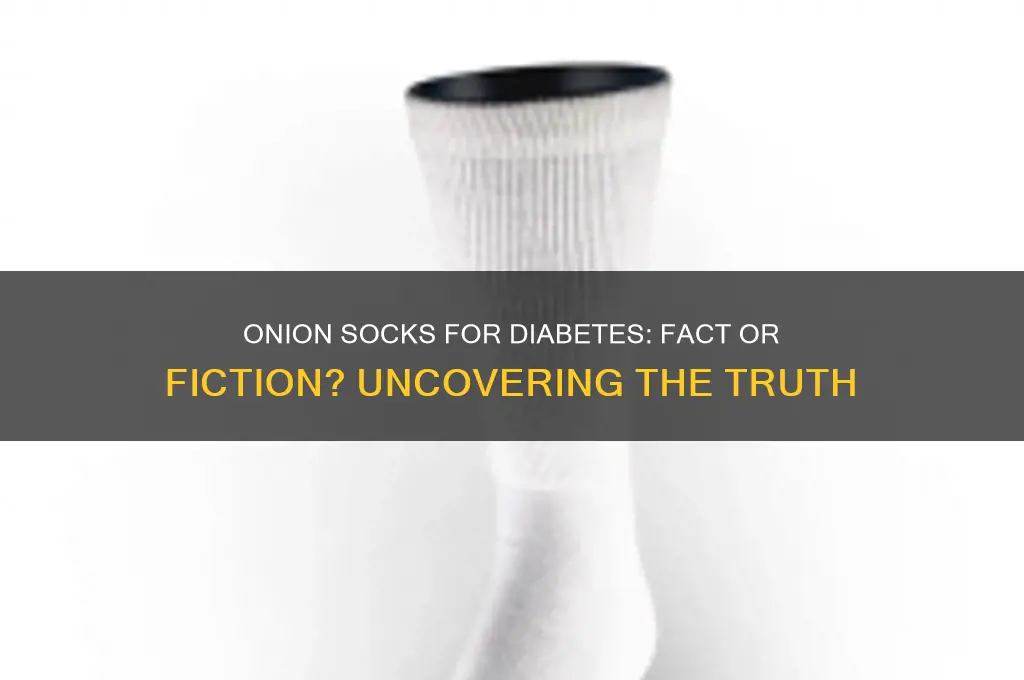 will sleep ing with onion on you feet help diabetes