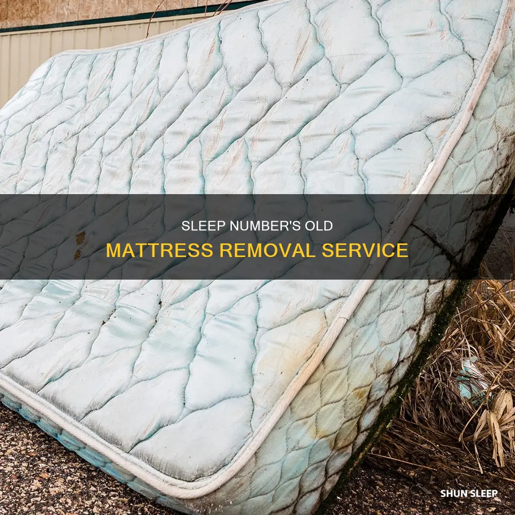 will sleep number take my old mattress