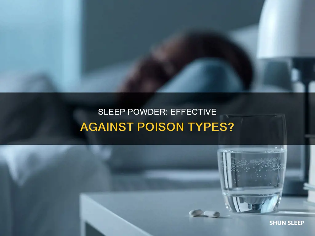 will sleep powder work on poison types