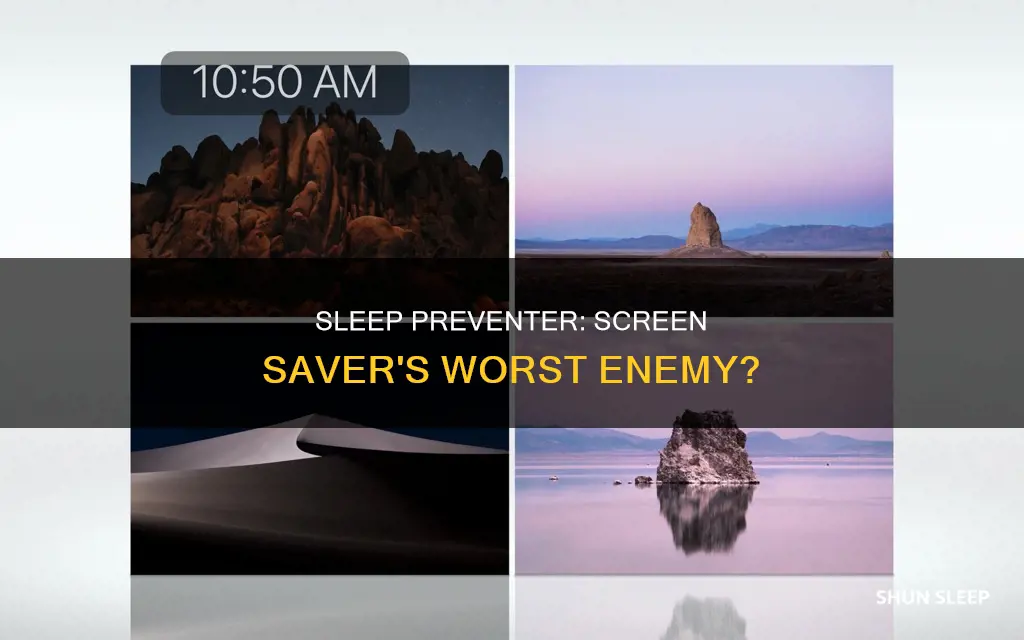 will sleep preventer keep screensaver from working