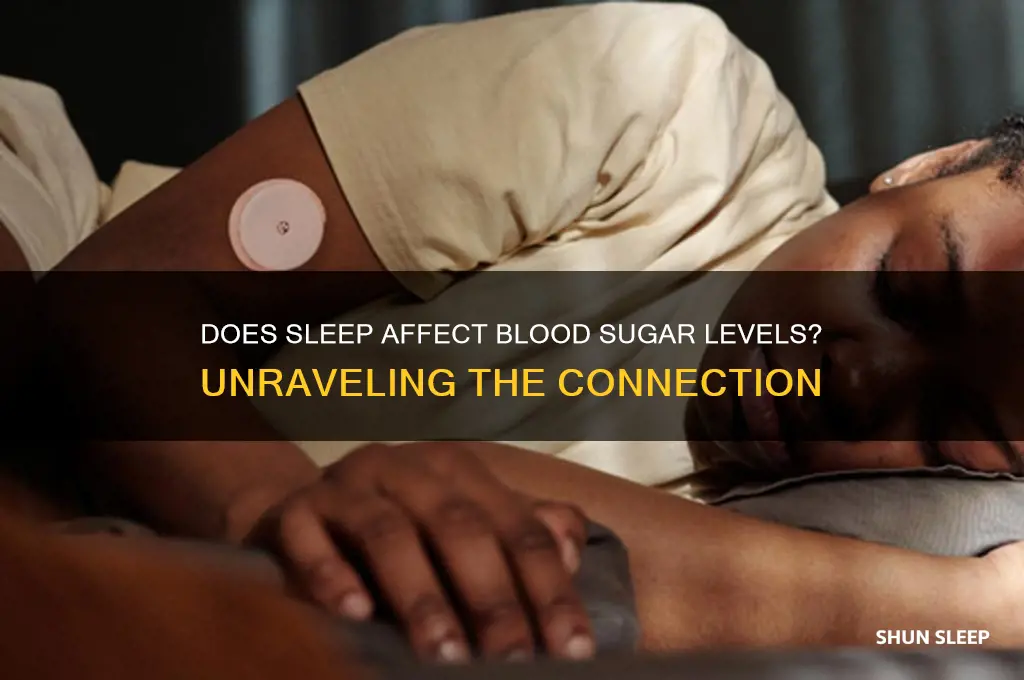 will sleeping help blood sugar rise