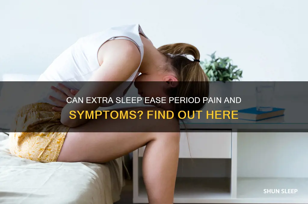 will sleeping help my period