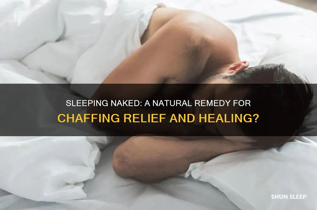 will sleeping naked help heal rush from chaffing