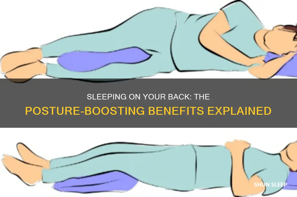 will sleeping on back help posture