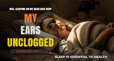 Sleeping on Your Back: The Key to Unclogged Ears?