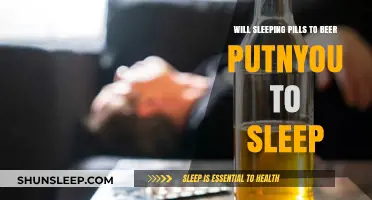 Sleeping Pills and Beer: A Safe Sleep Solution?
