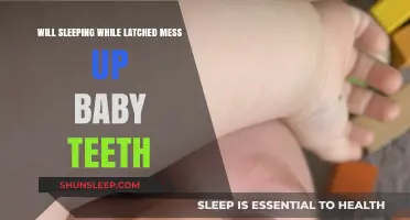 Sleeping While Latched: Impact on Baby Teeth and Oral Health