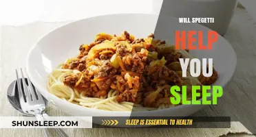 Can Spaghetti Improve Sleep? Exploring the Surprising Connection Between Pasta and Rest