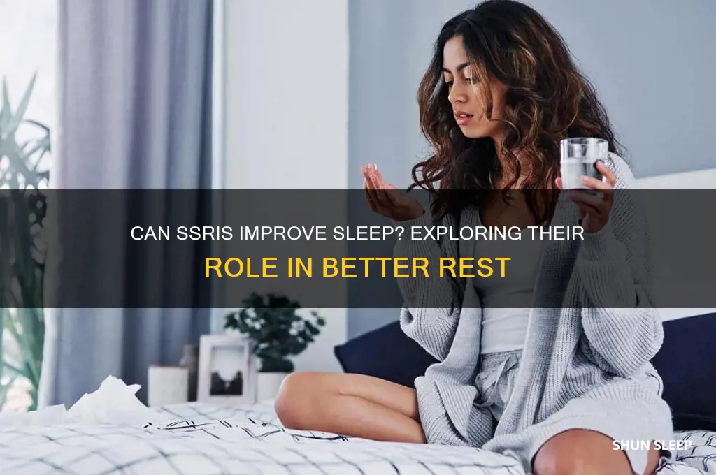 will ssri help me sleep