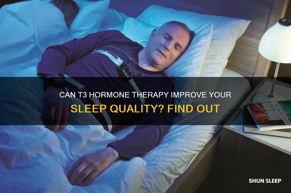 will t3 help me sleep