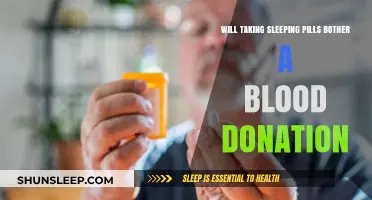 Sleeping Pills and Blood Donation: What's the Deal?