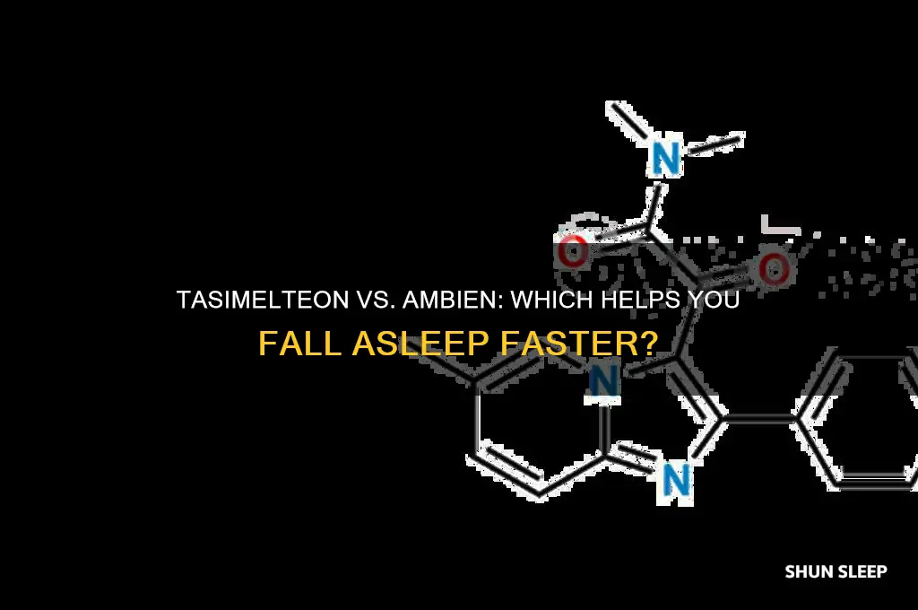 will tasimelteon get me to sleep faster than ambien