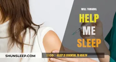 Can Toradol Improve Sleep? Exploring Its Effects on Rest and Recovery