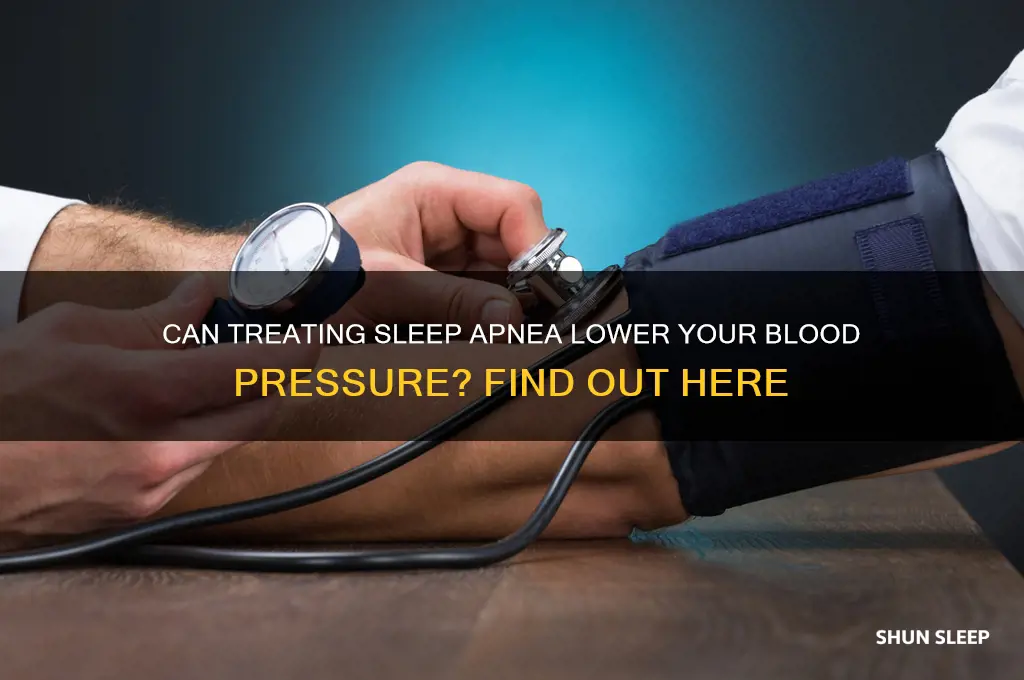 will treatment sleep apnea help blood pressure
