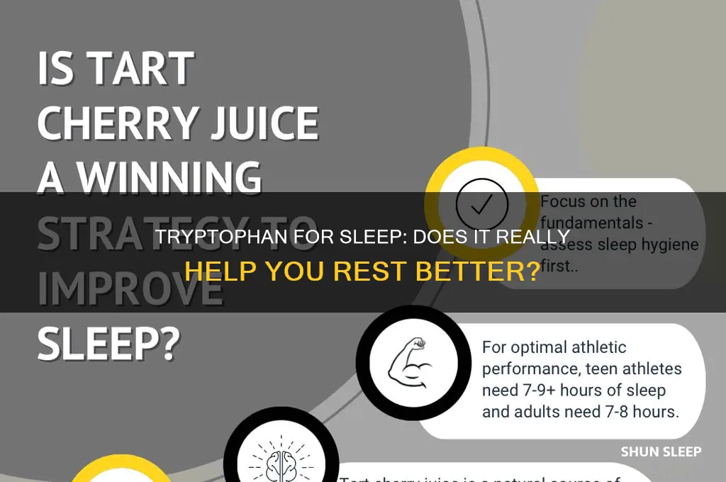 will tryptophan help me sleep