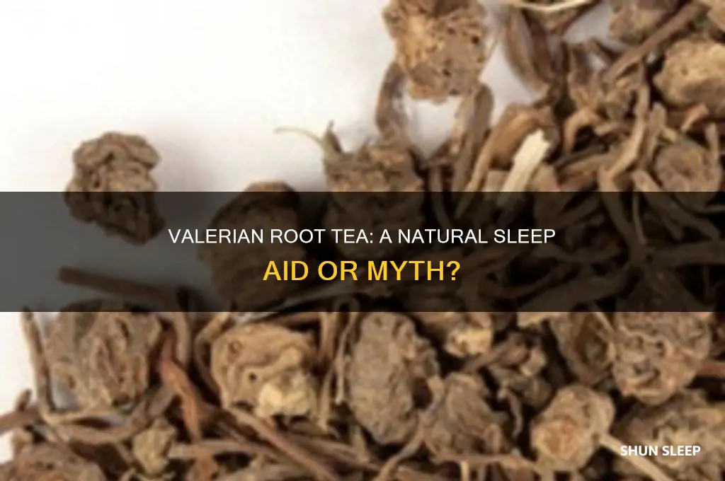 will valerian root tea help me sleep