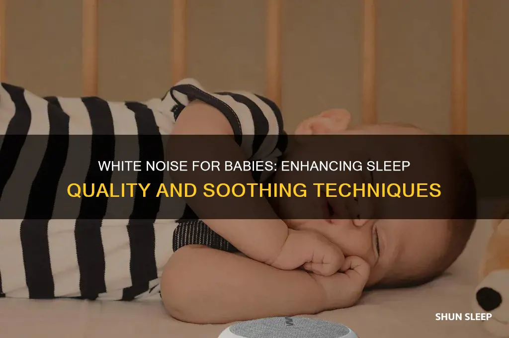 will white noise help baby sleep