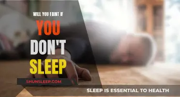 Sleep Deprivation: Can You Faint From Exhaustion?