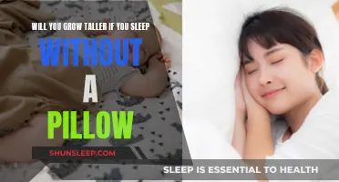 Does Sleeping Without a Pillow Make You Taller?